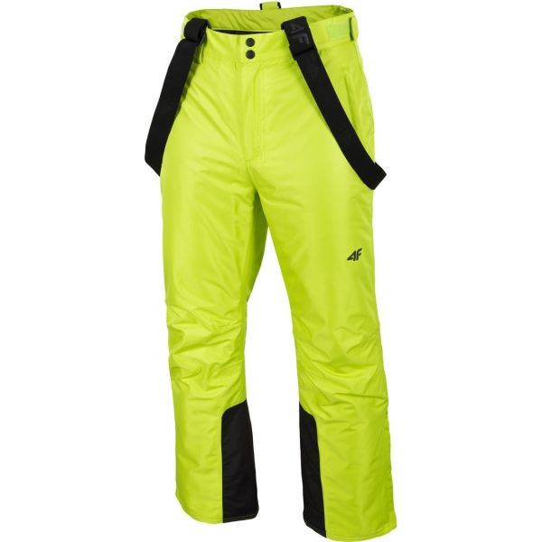 4F MEN´S SKI TROUSERS zelená S - Pánské lyžařské kalhoty 4F