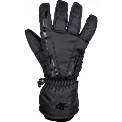 4F SKI GLOVES černá M - Lyžařské rukavice 4F
