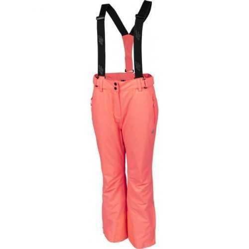 4F WOMEN´S SKI TROUSERS růžová M - Dámské lyžařské kalhoty 4F