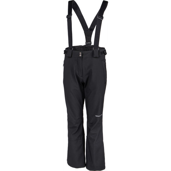 ALPINE PRO ARGA černá XL - Dámské lyžařské kalhoty ALPINE PRO