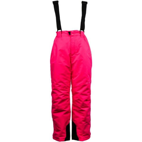 ALPINE PRO FUDO 2 růžová 164-170 - Dětské lyžařské kalhoty ALPINE PRO