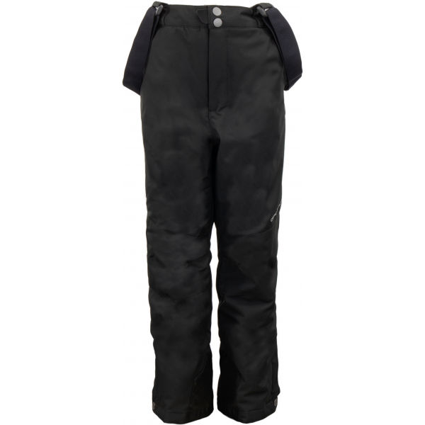 ALPINE PRO MEGGO černá 164-170 - Dětské lyžařské kalhoty ALPINE PRO