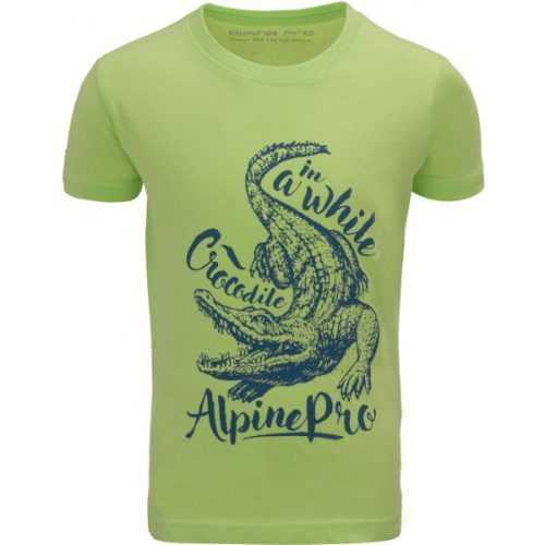 ALPINE PRO SHANTO  128-134 - Chlapecké triko ALPINE PRO