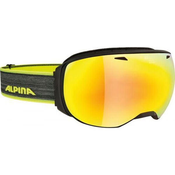 Alpina Sports BIG HORN MM černá NS - Unisex lyžařské brýle Alpina Sports
