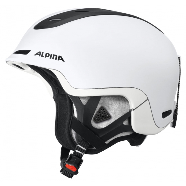 Alpina Sports SPINE bílá (52 - 56) - Helma na freeride Alpina Sports