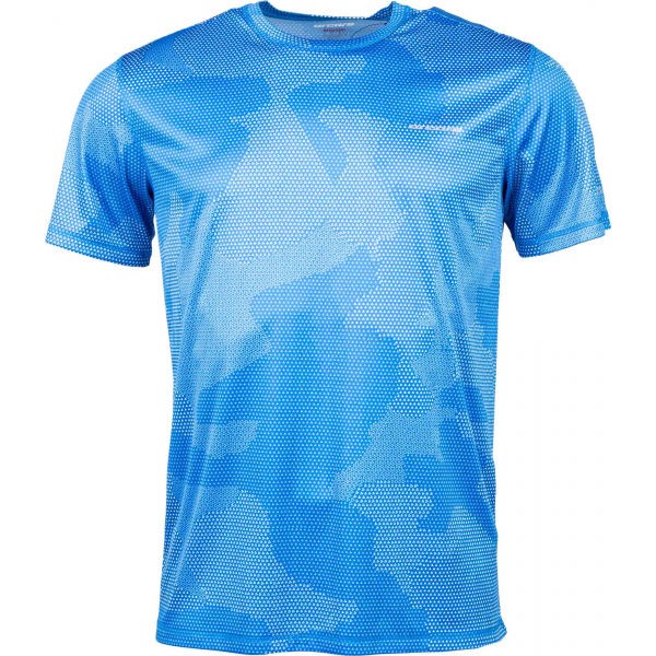 Arcore NICOLO modrá L - Pánské běžecké triko Arcore