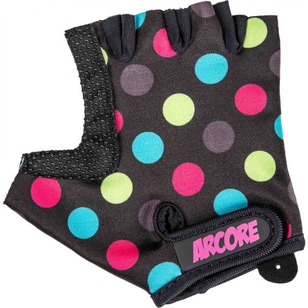 Arcore ZOAC fialová 10 - Dětské cyklistické rukavice Arcore