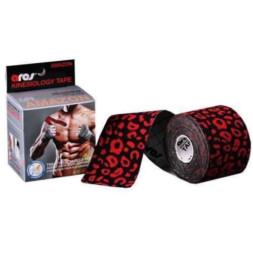 Ares KINESIO TAPE LEOPARD 5CM X 5M  NS - Sportovní tejp Ares