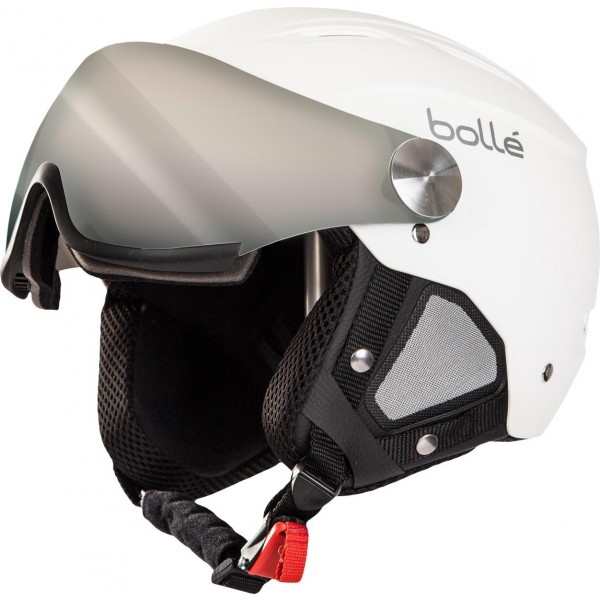 Bolle BACKLINE VISOR +1 bílá (56 - 58) - Lyžařská helma Bolle