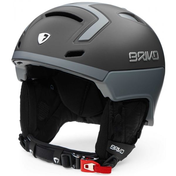 Briko STROMBOLI šedá (59 - 64) - Pánská lyžařská helma Briko