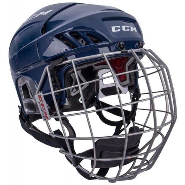 CCM FL60C SR COMBO modrá L - Hokejová helma CCM