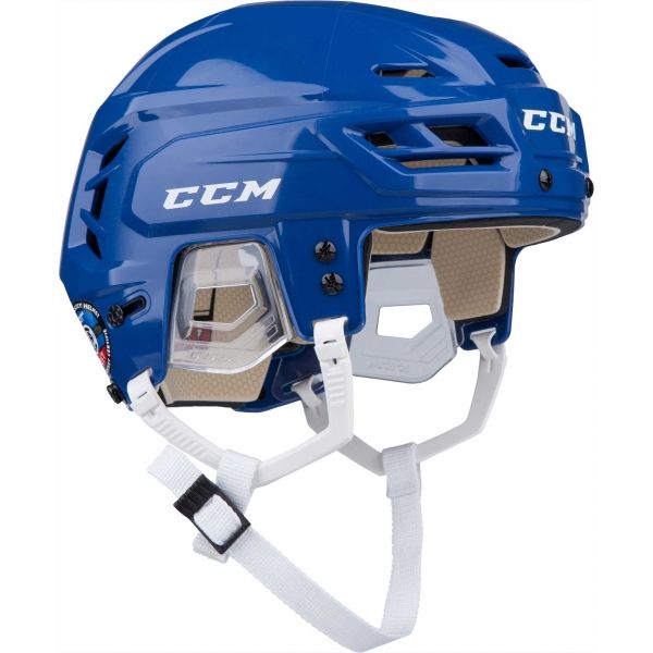 CCM TACKS 110 SR modrá (50 - 54) - Hokejová helma CCM