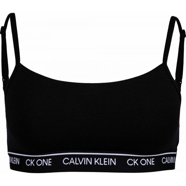Calvin Klein UNLINED BRALETTE černá XL - Dámská podprsenka Calvin Klein