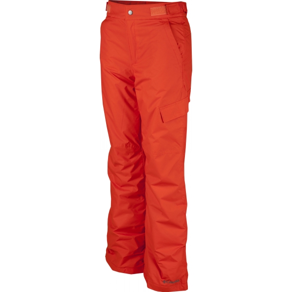Columbia ICE SLOPE II PANT oranžová S - Chlapecké lyžařské kalhoty Columbia