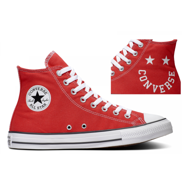 Converse CHUCK TAYLOR ALL STAR červená 43 - Unisex vysoké tenisky Converse