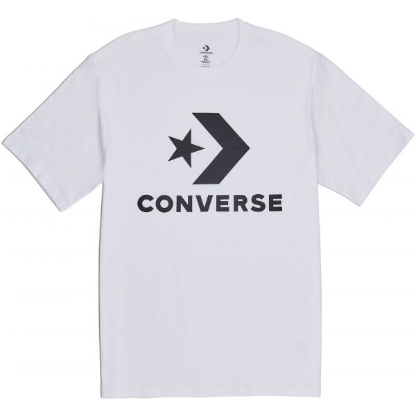 Converse STAR CHEVRON TEE bílá M - Pánské triko Converse