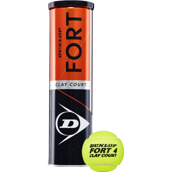 Dunlop FORT CLAY COURT 4 KS   - Tenisové míče Dunlop