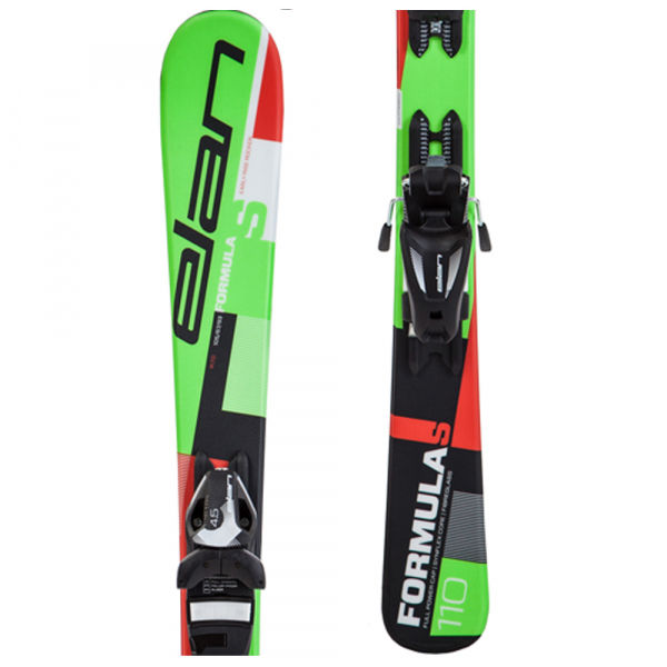 Elan FORMULA S QS + EL 4.5  110 - Dětské sjezdové lyže Elan