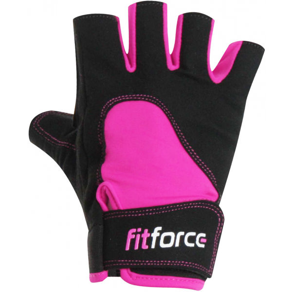 Fitforce K8 černá L - Dámské fitness rukavice Fitforce