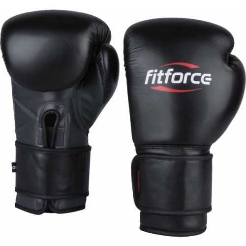 Fitforce PATROL černá 10 - Tréninkové boxerské rukavice Fitforce