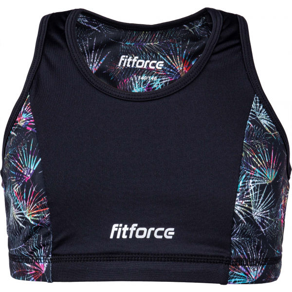 Fitforce SNOOTY  128-134 - Dívčí fitness podprsenka Fitforce