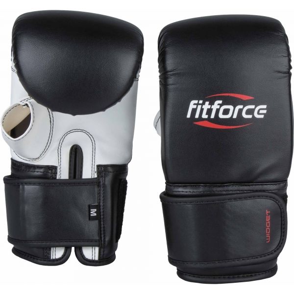 Fitforce WIDGET černá M - Boxerské rukavice Fitforce