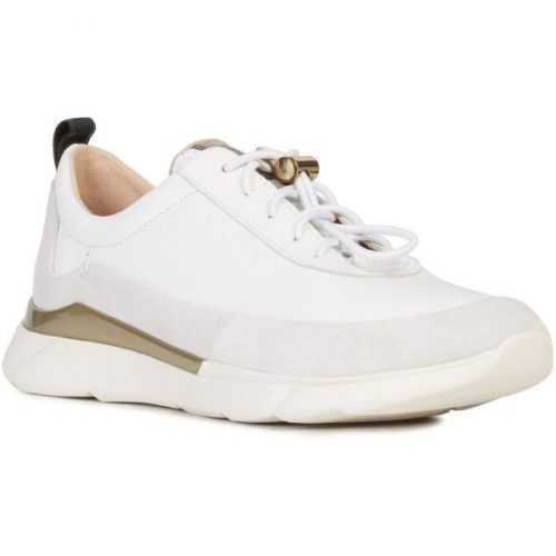 Geox D HIVER D bílá 37 - Dámská volnočasová obuv Geox