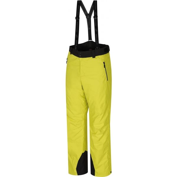 Hannah LARRY žlutá M - Pánské lyžařské kalhoty Hannah
