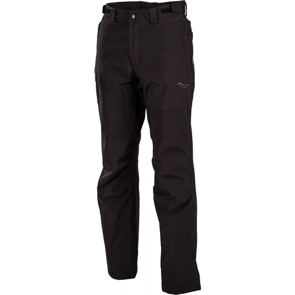Hi-Tec TRAMAN SOFTSHELL PANTS LIGHT černá S - Pánské outdoorové softshellové kalhoty Hi-Tec