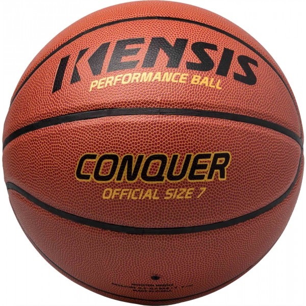 Kensis CONQUER7 hnědá 7 - Basketbalový míč Kensis