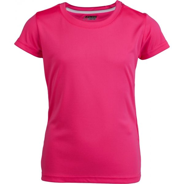 Kensis VINNI růžová 152-158 - Dívčí sportovní triko Kensis