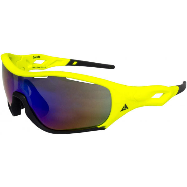 Laceto LT-SA1488 BRYLE ALOY žlutá NS - Sportovní sluneční brýle Laceto
