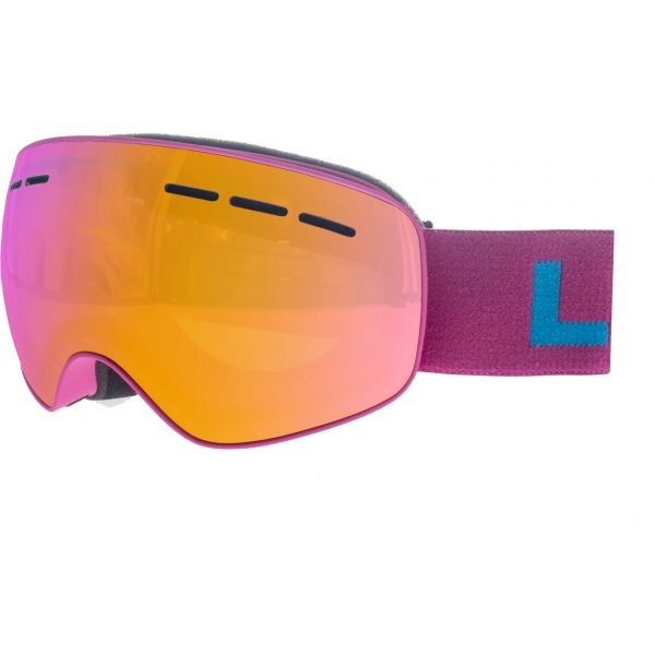 Laceto SNOWBALL růžová NS - Dětské lyžařské brýle Laceto