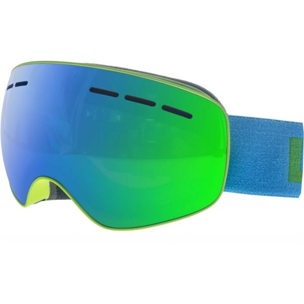 Laceto SNOWBALL zelená NS - Dětské lyžařské brýle Laceto
