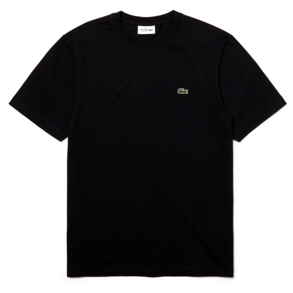 Lacoste MENS T-SHIRT černá S - Pánské tričko Lacoste