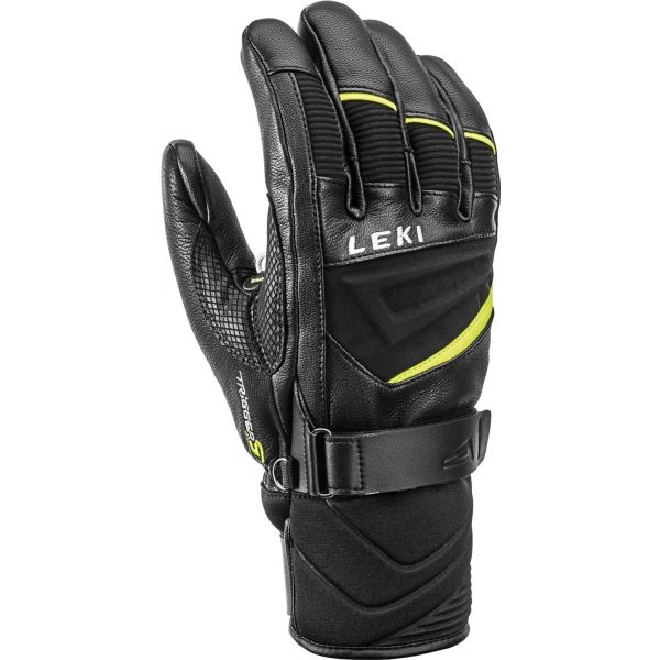 Leki GRIFFIN S černá 10.5 - Sjezdové rukavice Leki