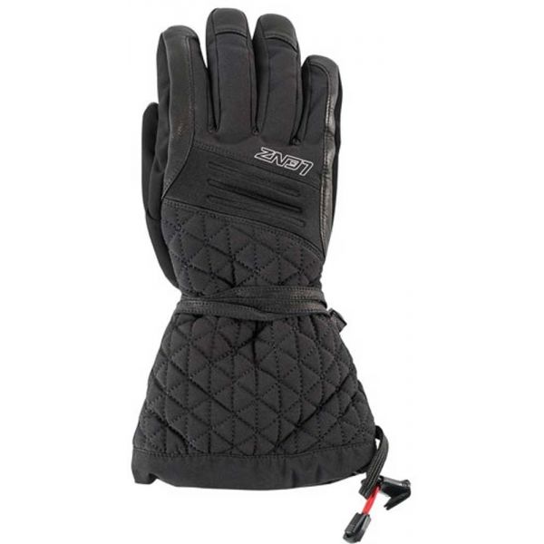 Lenz HEAT GLOVE 4.0 W černá 7 - Dámské vyhřívané prstové rukavice Lenz