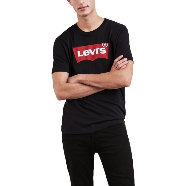 Levi's GRAPHIC SET-IN NECK černá M - Pánské tričko Levi's