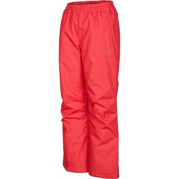 Lewro ELISS růžová 152-158 - Dětské zateplené kalhoty Lewro