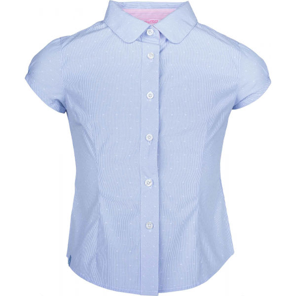 Lewro LUANA modrá 116-122 - Dívčí košile Lewro
