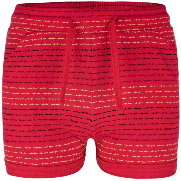 Loap BARIA červená 146-152 - Dětské šortky Loap