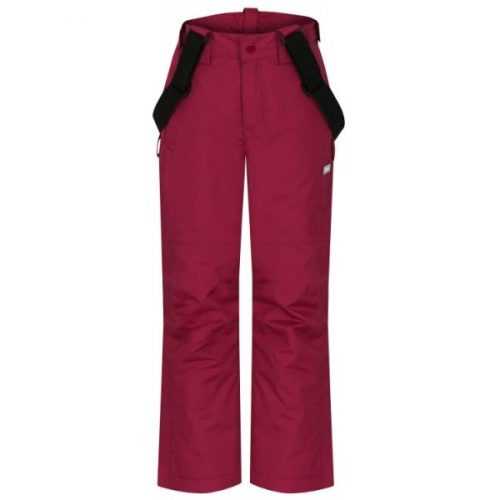 Loap FUGALO růžová 146 - Dětské lyžařské kalhoty Loap