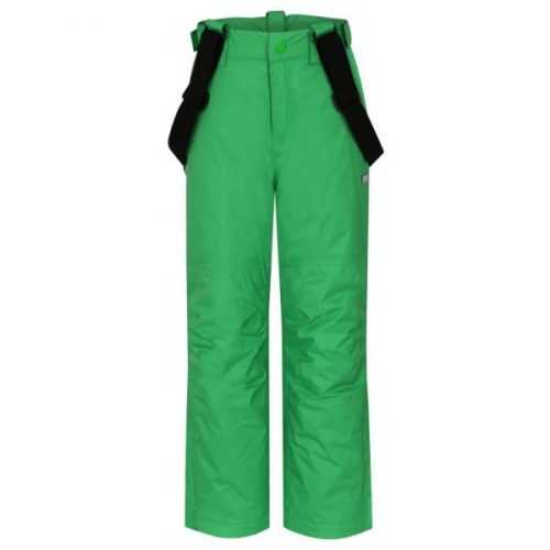 Loap FUGO zelená 140 - Dětské lyžařské kalhoty Loap