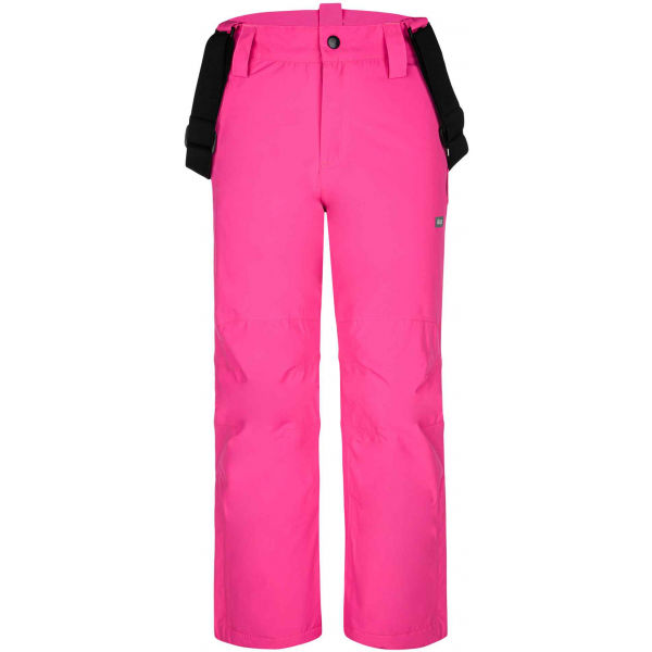 Loap FUXI růžová 152 - Dětské lyžařské kalhoty Loap