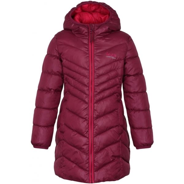 Loap INOKA růžová 134-140 - Dívčí kabát Loap