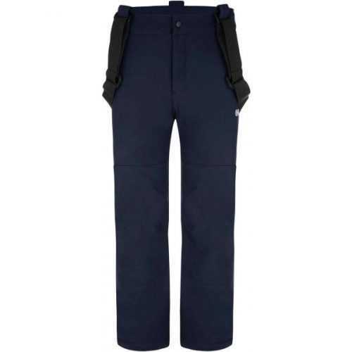 Loap LOCON černá 134-140 - Dětské softshellové kalhoty Loap