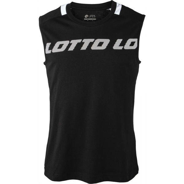 Lotto LOGO V TEE SL JS  L - Pánské triko bez rukávů Lotto