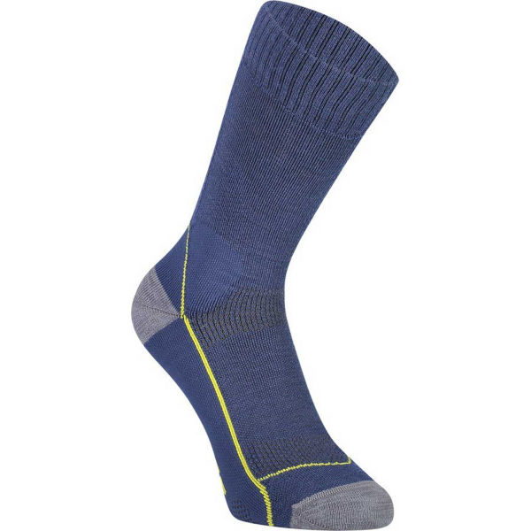 MONS ROYALE MTB 9 TECH tmavě modrá M - Dámské cyklistické ponožky z merino vlny MONS ROYALE