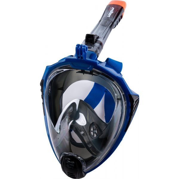 Miton UTILA 2 modrá S/M - Celoobličejová šnorchlovací maska Miton