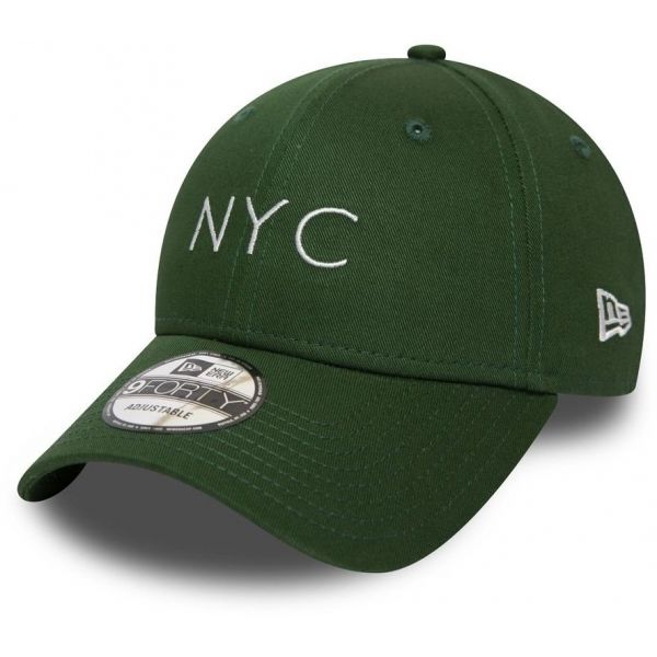New Era 9FORTY NYC SEASONAL tmavě zelená UNI - Pánská klubová kšiltovka New Era
